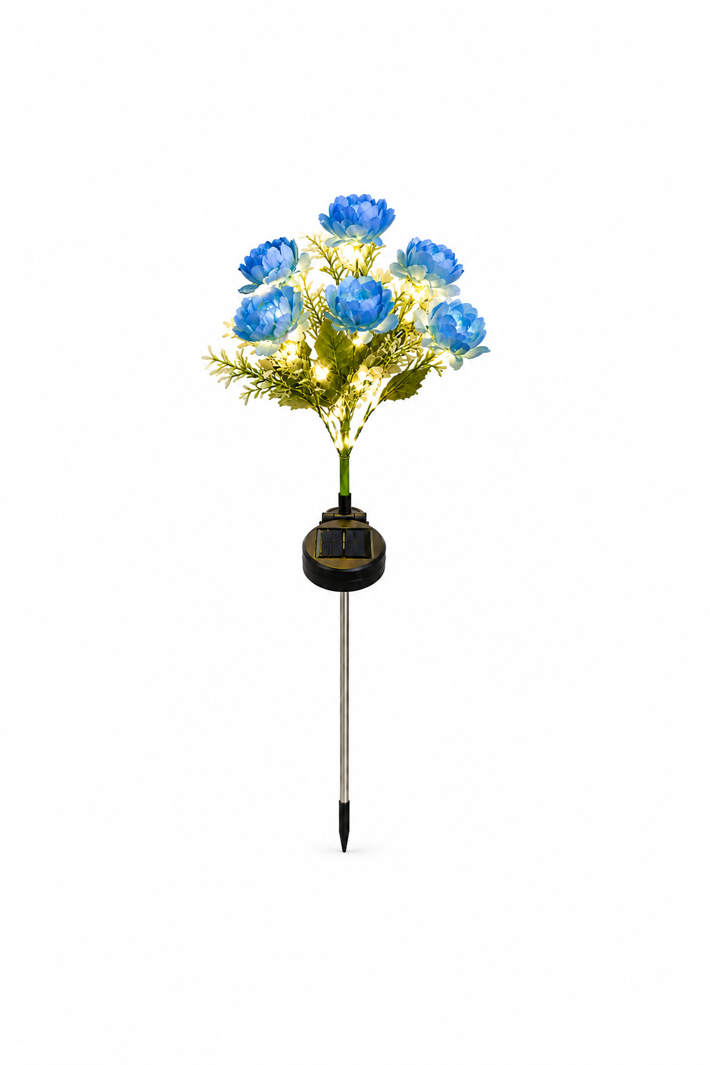 Solar Peony Garden Light — LED, Colour Changing, Waterproof