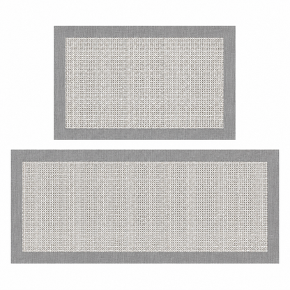 Kitchen Floor Mat Set — Waterproof, Non-Slip, Set of 2