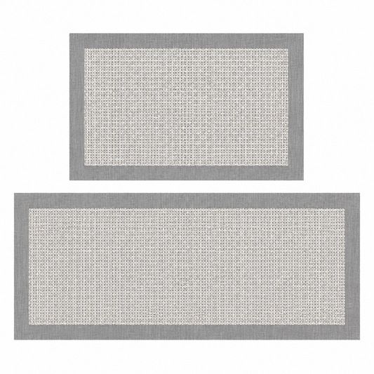 Kitchen Floor Mat Set — Waterproof, Non-Slip, Set of 2