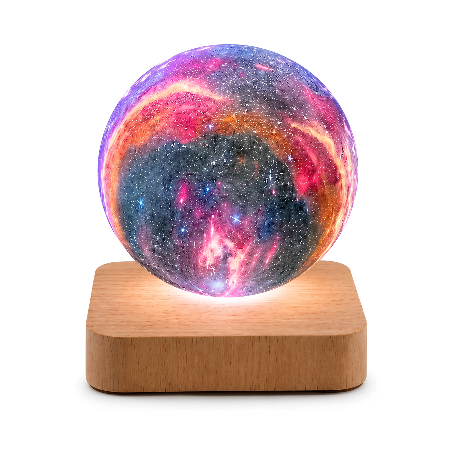 Floating Moon Lamp — Magnetic Levitation, LED