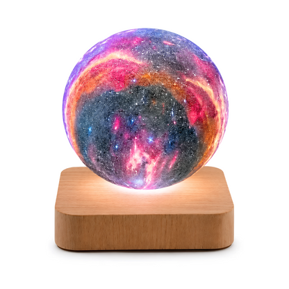 Floating Moon Lamp — Magnetic Levitation, LED