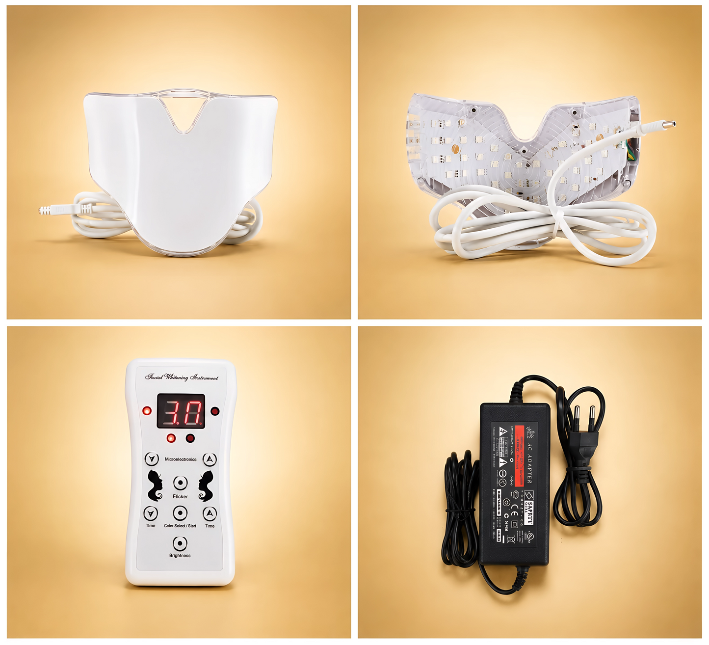LED Light Therapy Face & Neck Mask
