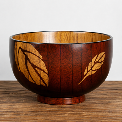 Handmade Wooden Bowl — Sour Date Wood, Natural Grain