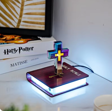 Magnetic Levitating Starry Sky Ornament — Floating, Light-Up